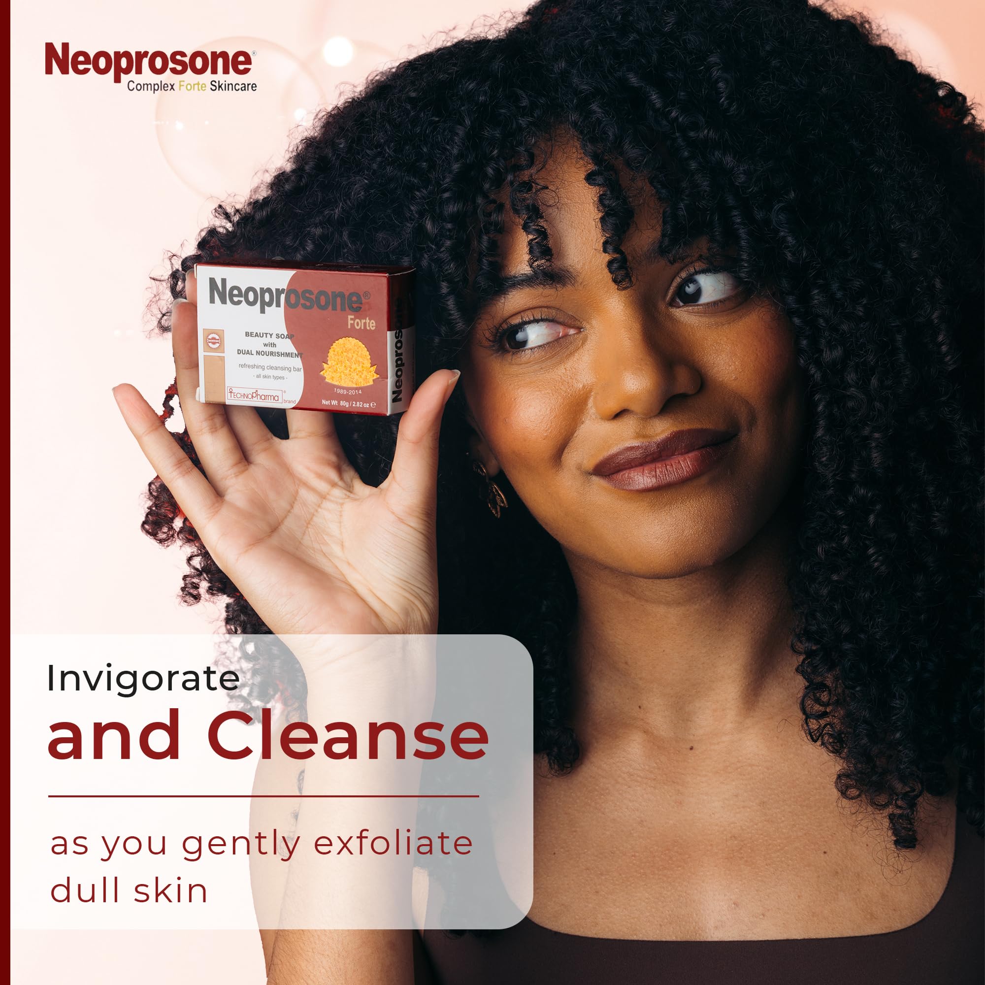 Neoprosone Jabon Cuidado de Cuerpo: limpieza diaria suave.