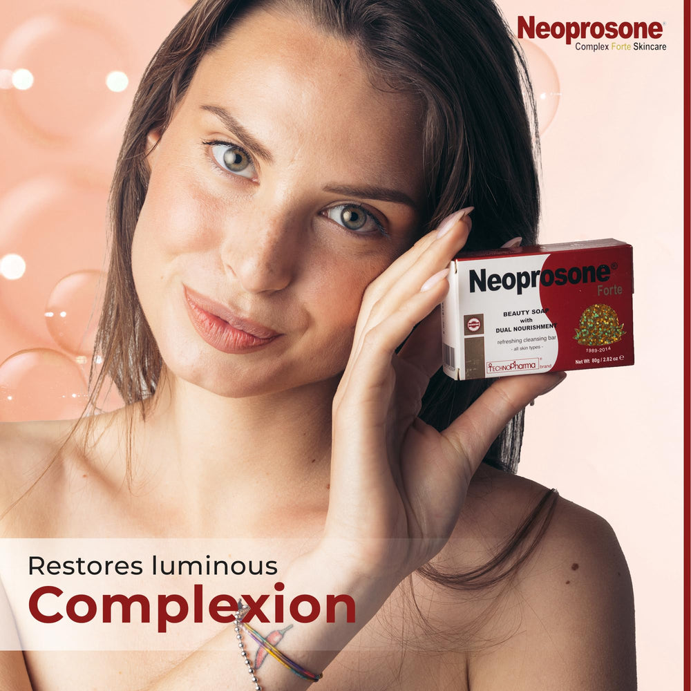 Neoprosone Jabon Exfoliante Suave: piel más suave y lisa.