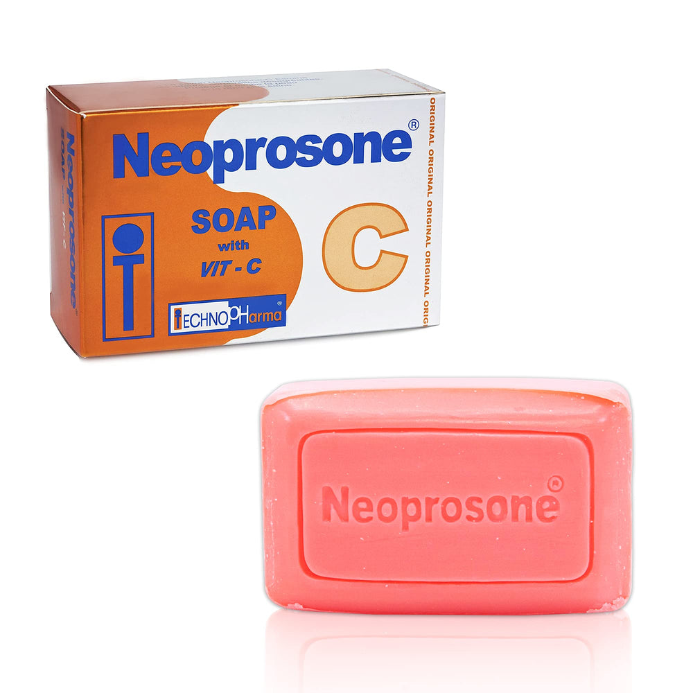 Neoprosone jabon iluminador para la cara, tono más uniforme durante la rutina diaria