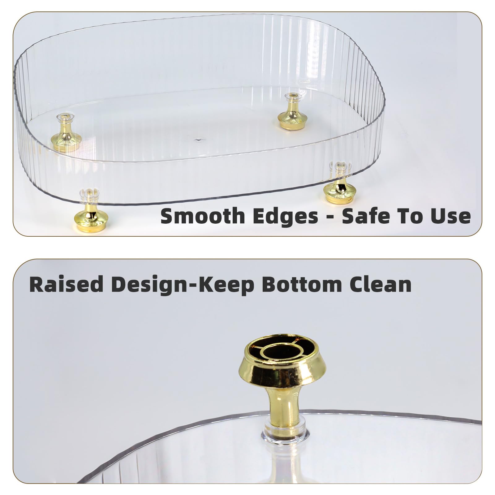 Neotidy organizador de perfumes: ideal para espaciar perfumes y cosméticos en tocador.
