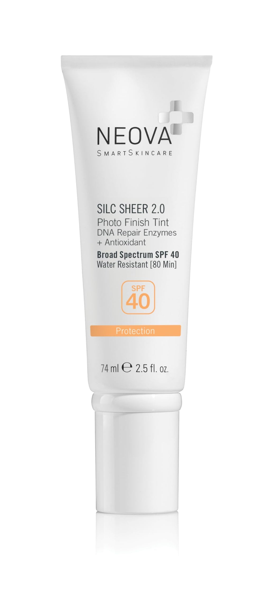 NEOVA Silc Sheer 2.0 con acabado perlado iluminador para un aspecto radiante.