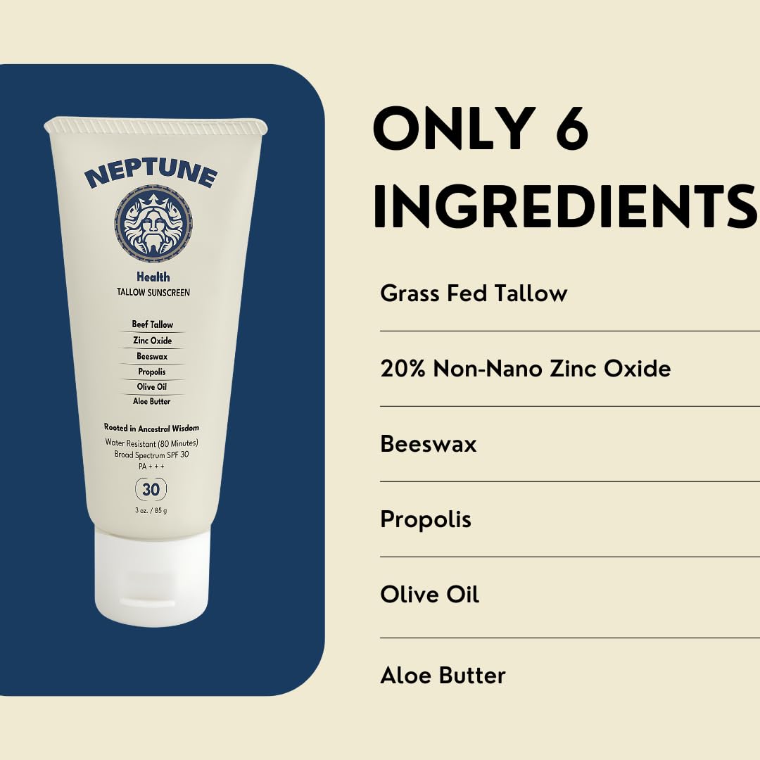 Neptune crème solaire idéale pour le visage et le corps, absorption rapide