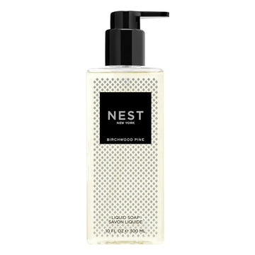 Jabón líquido NEST New York Birchwood Pine con dispensador para higiene diaria