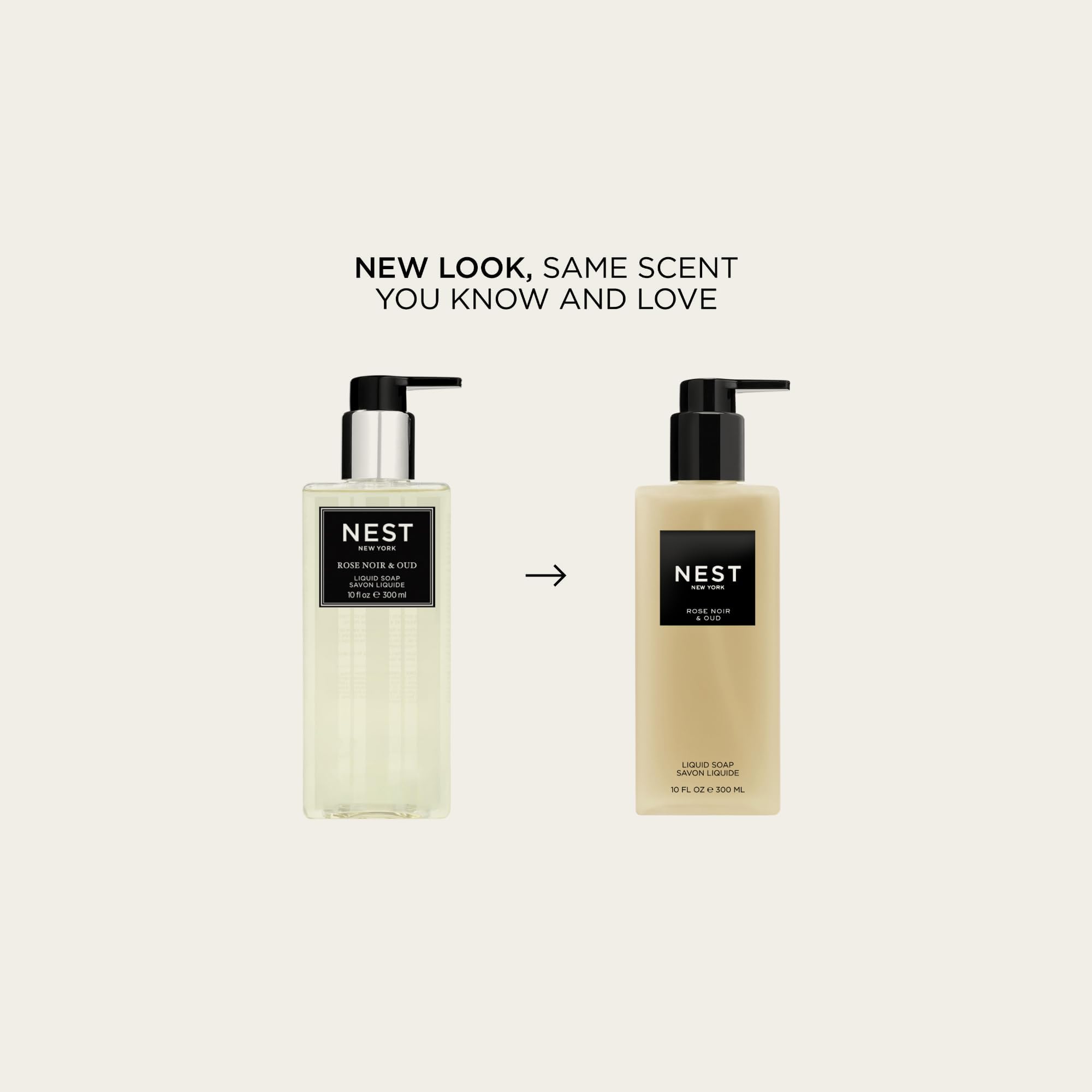 NEST New York Liquide Savon Rose Noir et Oud — arôme chaud pour expérience spa à domicile.