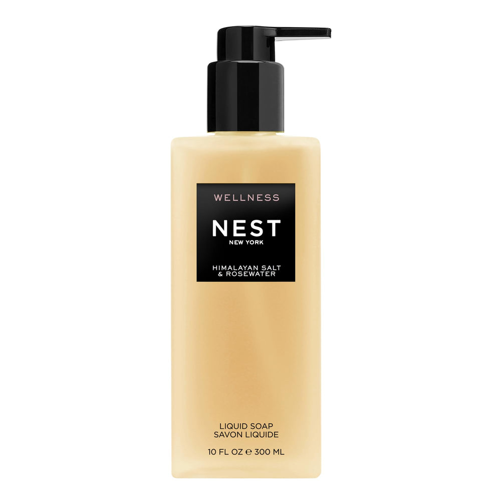 Nest New York savon liquide avec eau de rose et geranium, pompe pratique pour application facile