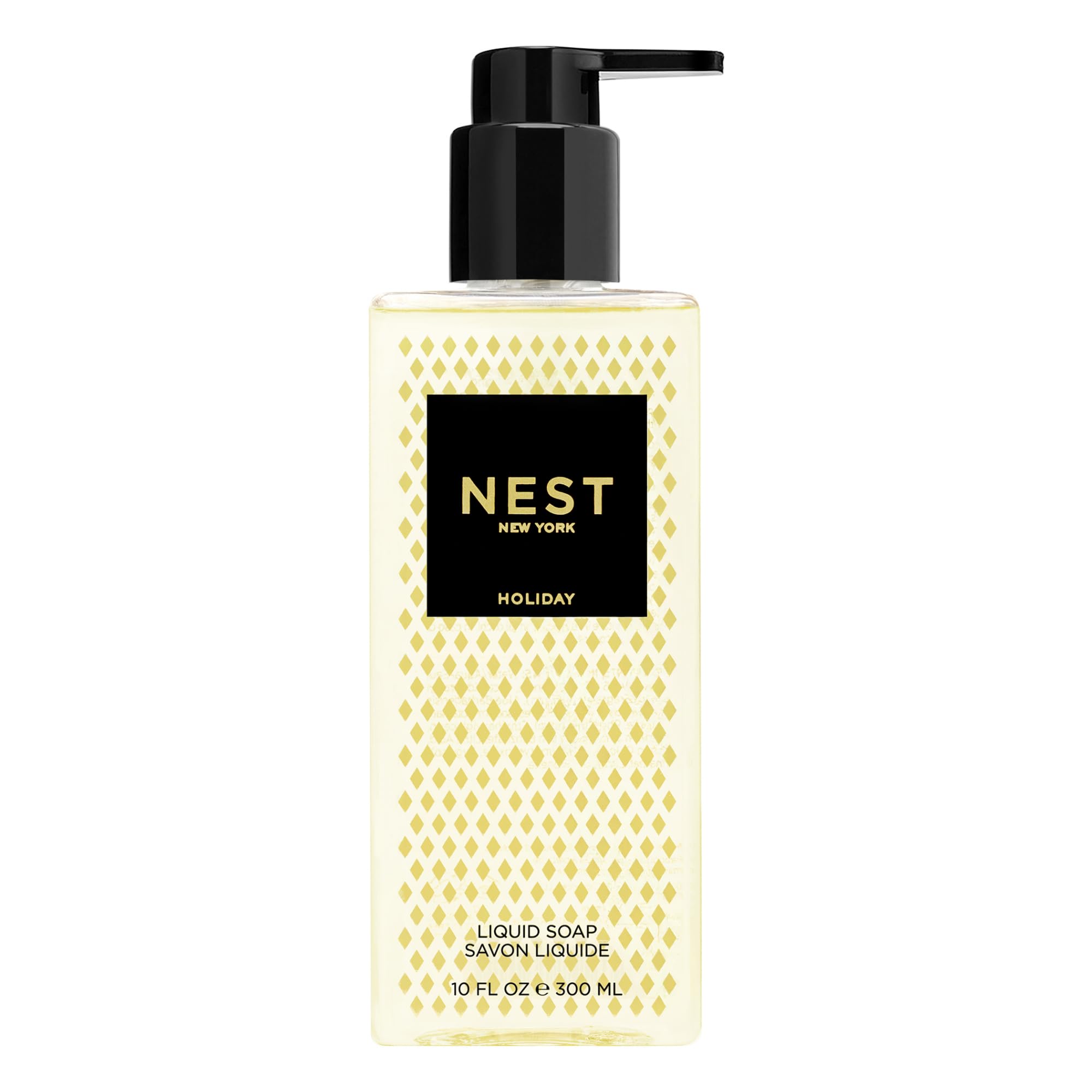 NEST New York savon liquide Noël – bouteille pratique et parfumée pour une peau nette.