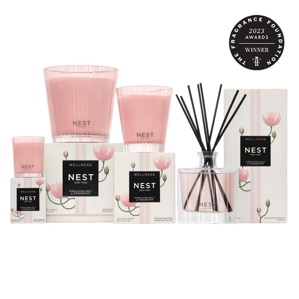 Note rose et bois blanc du savon Nest New York, fragrance légère et raffinée