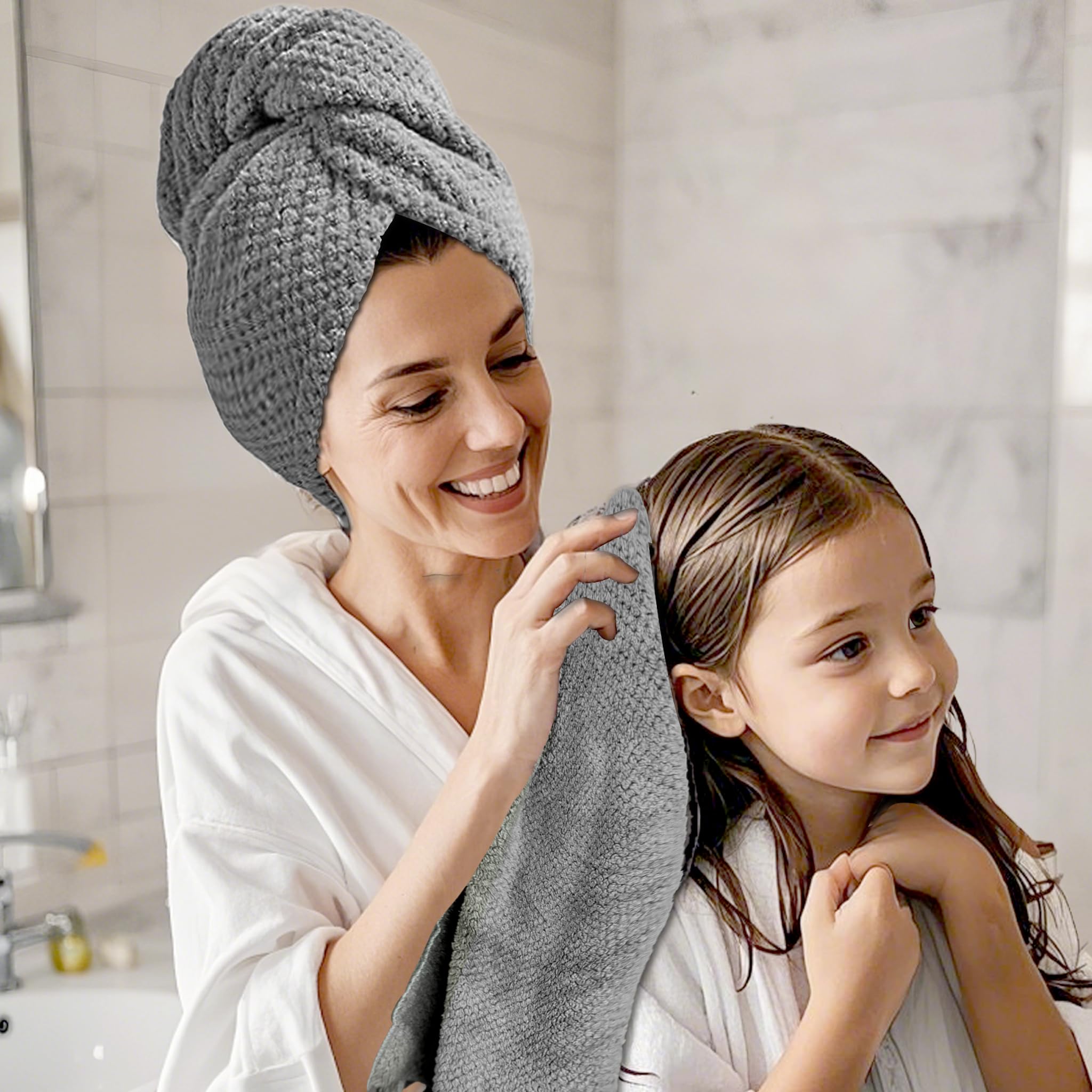 Netcken: toalla microfibra gris ideal para viaje y uso diario