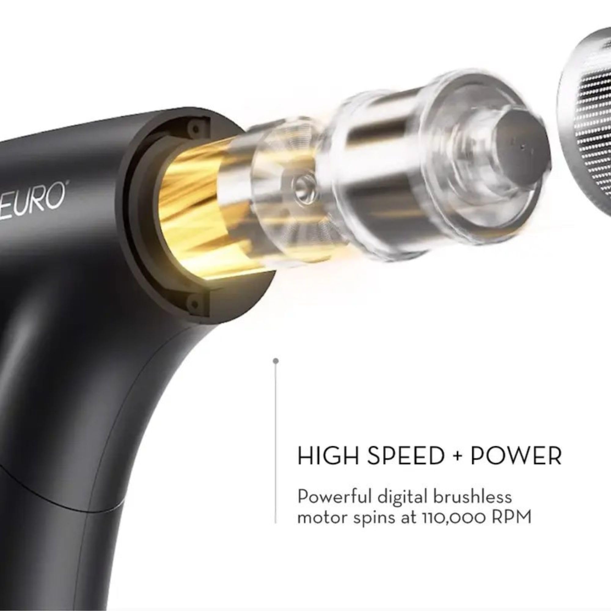 Boquilla de peinado para flujo de aire preciso con Neuro Dry+