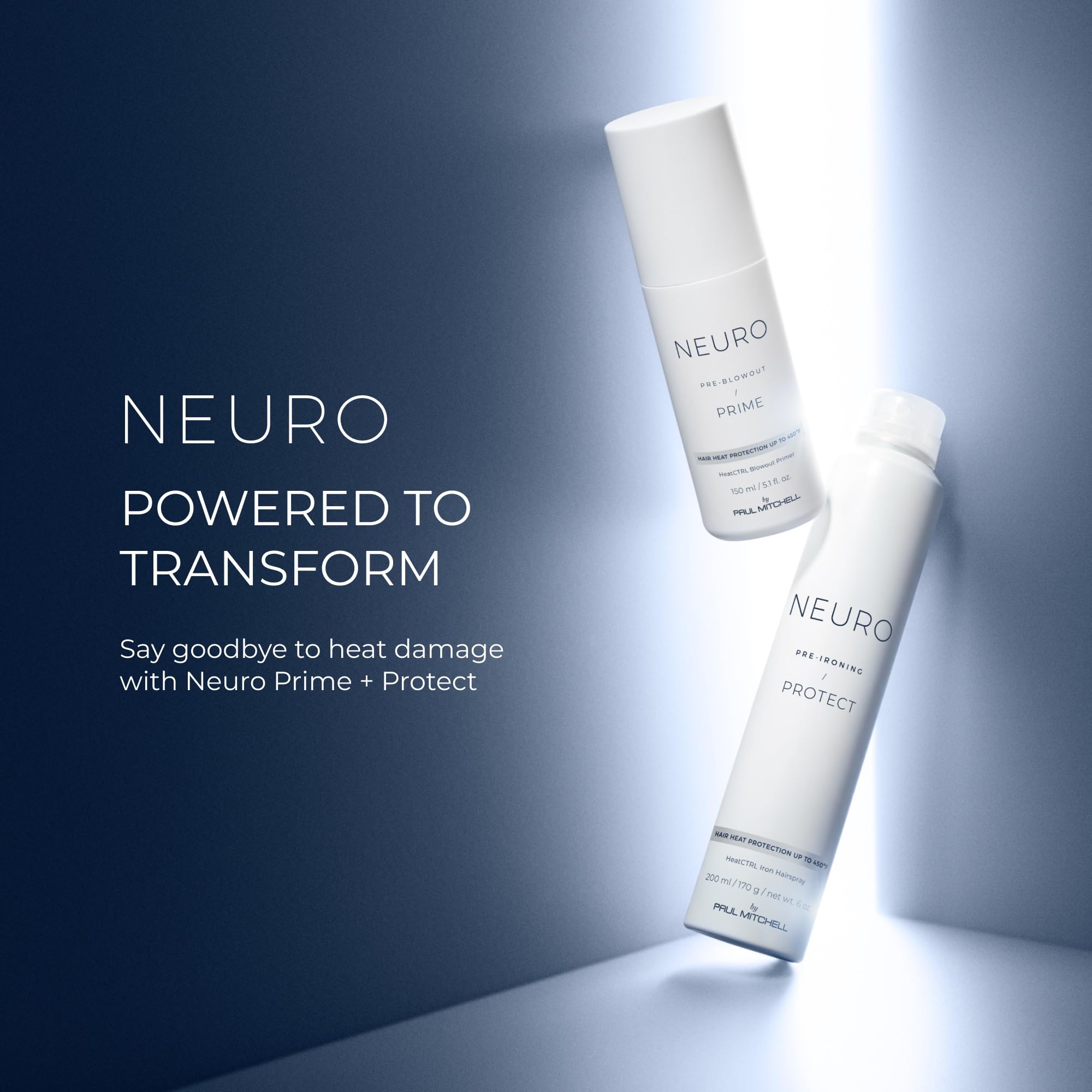 Neuro Protect HeatCTRL Iron Hairspray, fragancia suave para experiencia agradable