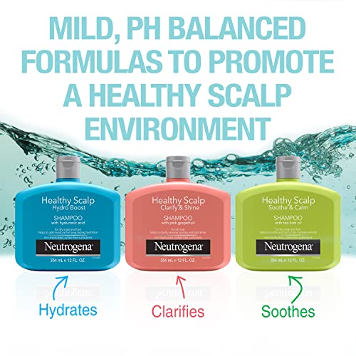 Envase de 12 oz del acondicionador exfoliante Neutrogena.