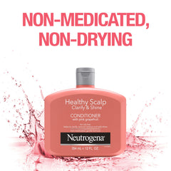 Fragancia fresca de pomelo rosa en Neutrogena Acondicionador exfoliante.