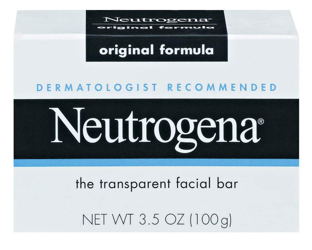 Paquete de 6 barras Neutrogena Original para uso diario.