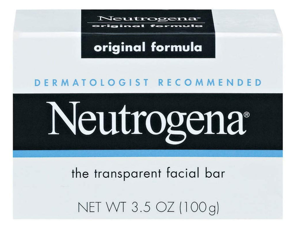 Paquete de 6 barras Neutrogena Original para uso diario.
