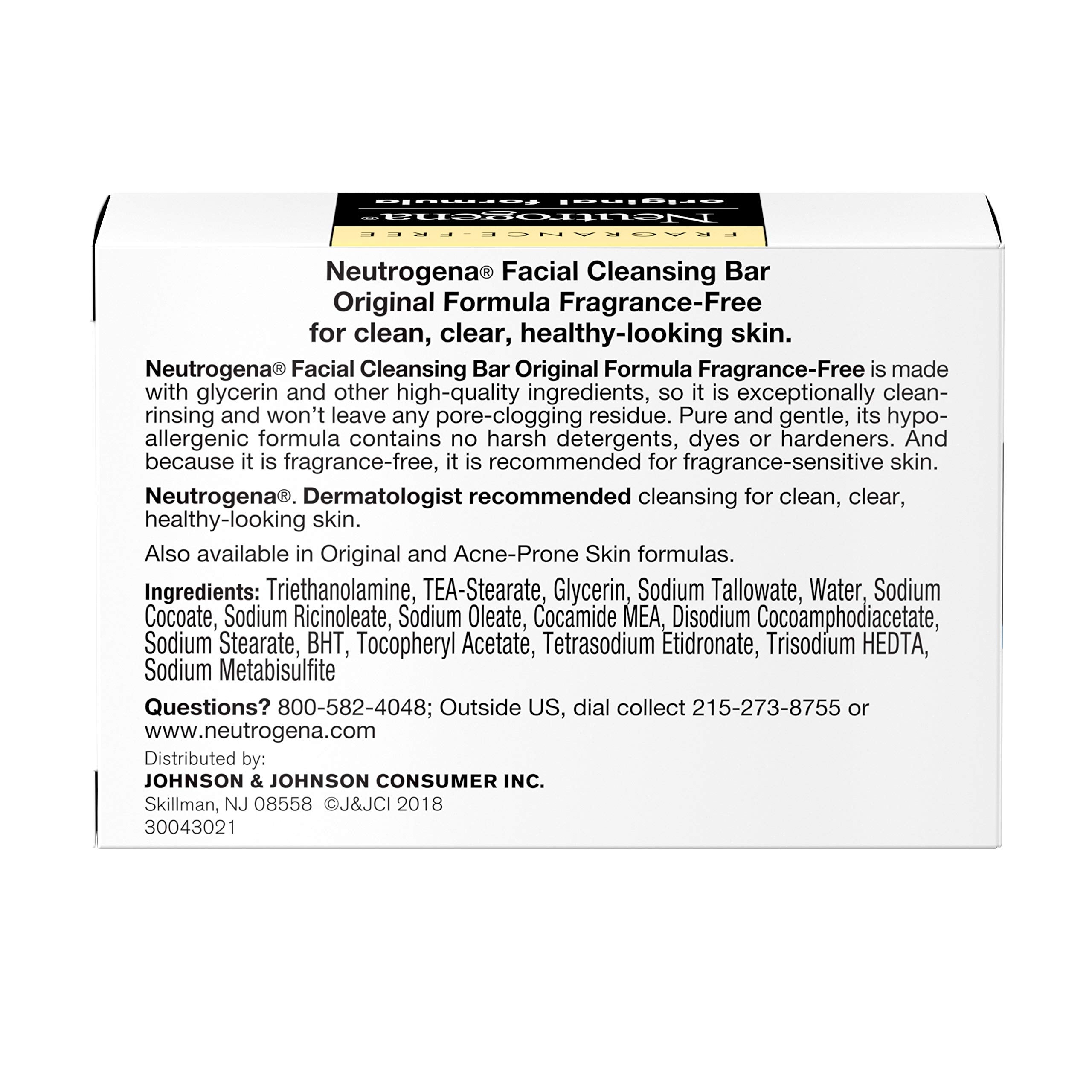 Neutrogena: sin fragancia irritante para piel sensible.