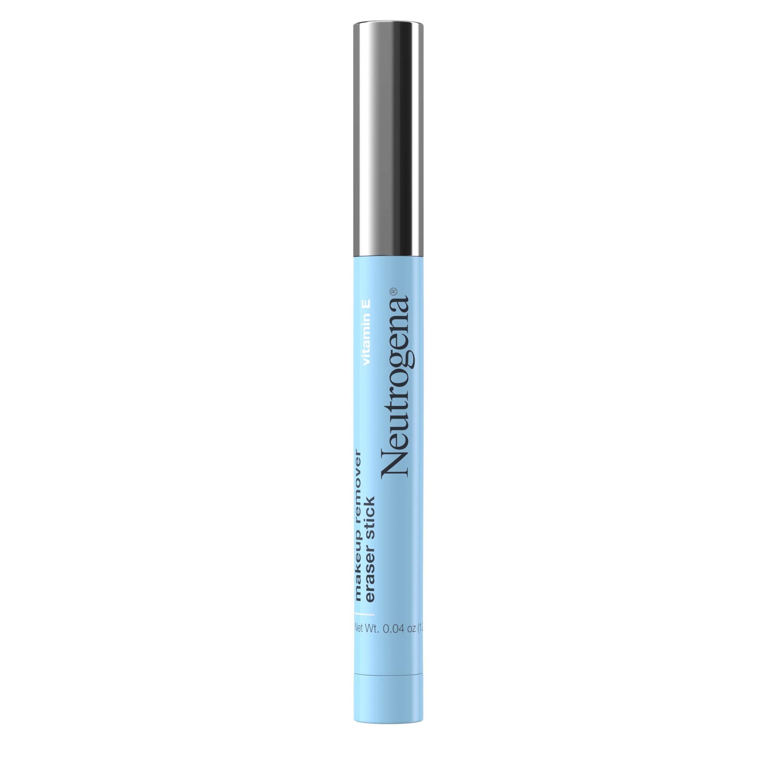 Neutrogena borrador-maquillaje-stick-gel-vitamina-e compacto para llevar en la bolsa.