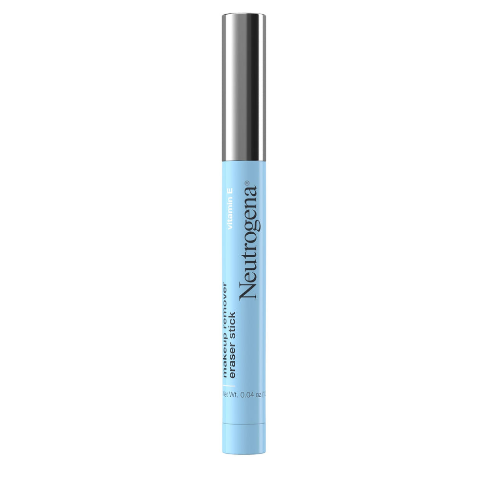 Neutrogena borrador-maquillaje-stick-gel-vitamina-e compacto para llevar en la bolsa.