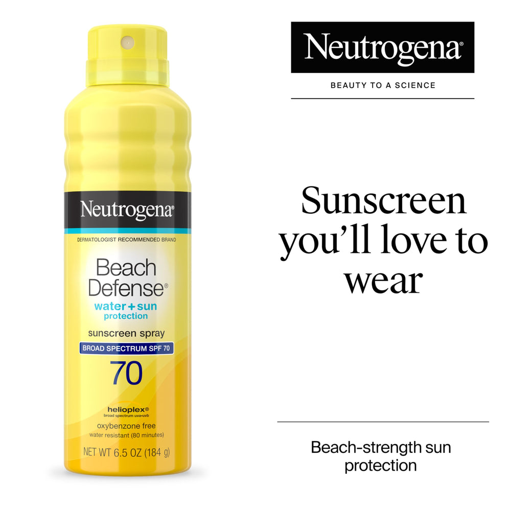 Neutrogena Beach Defense nebulizador: aplicación rápida y uniforme sin grasa