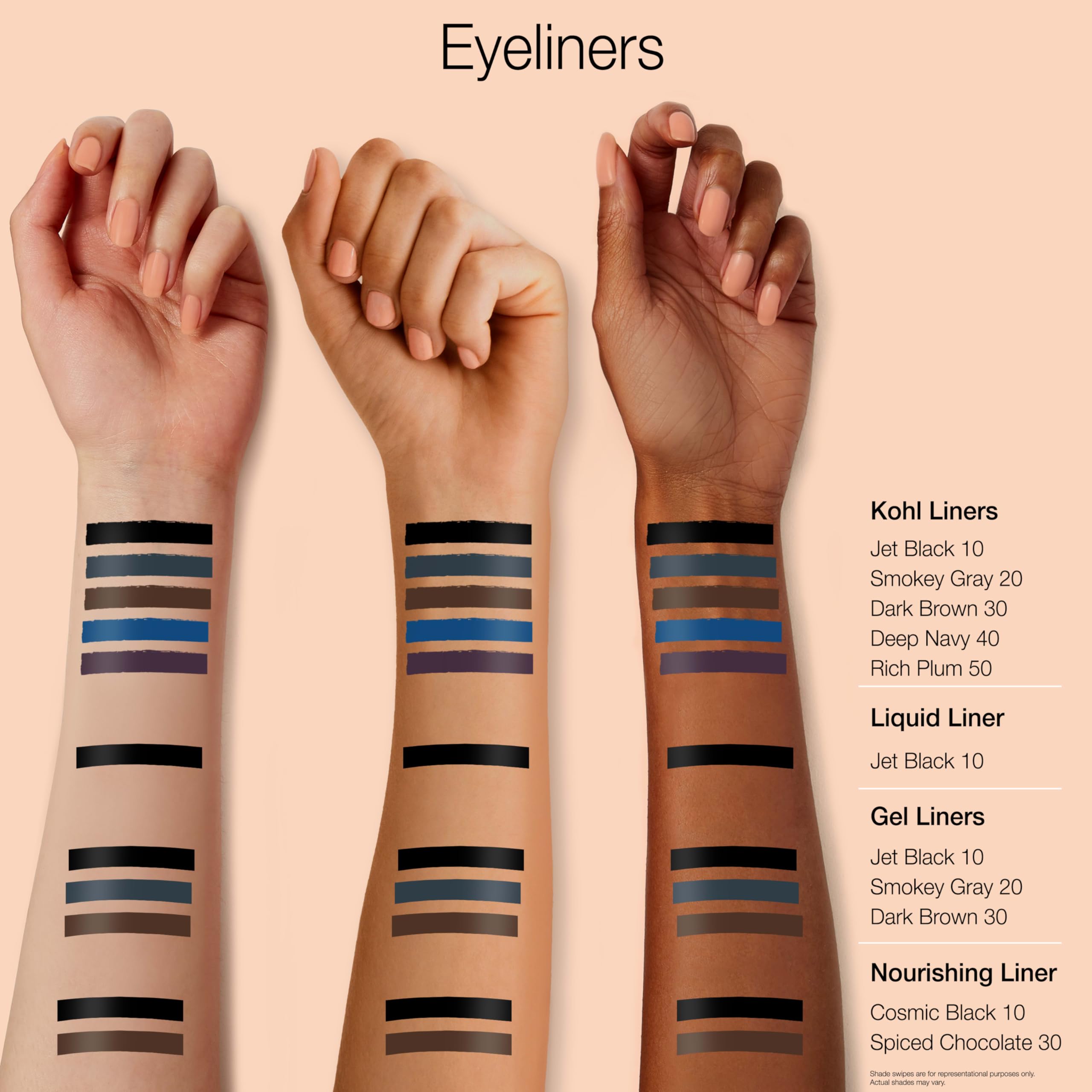 Delineador Kohl Gris de Neutrogena, resistencia al agua para duración prolongada.