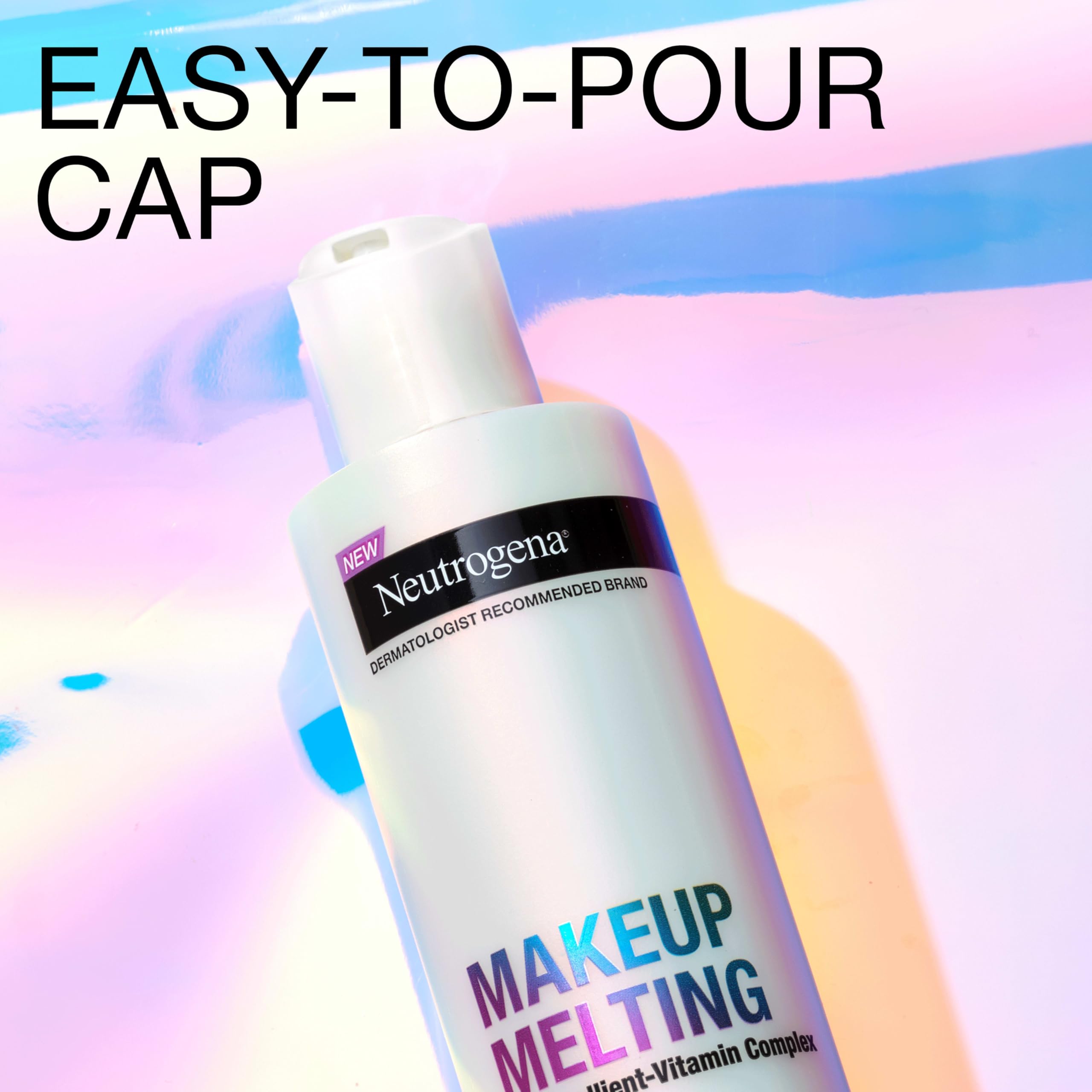 Neutrogena Makeup Melting Micellar Milk, textura ligera, ideal para piel sensible.