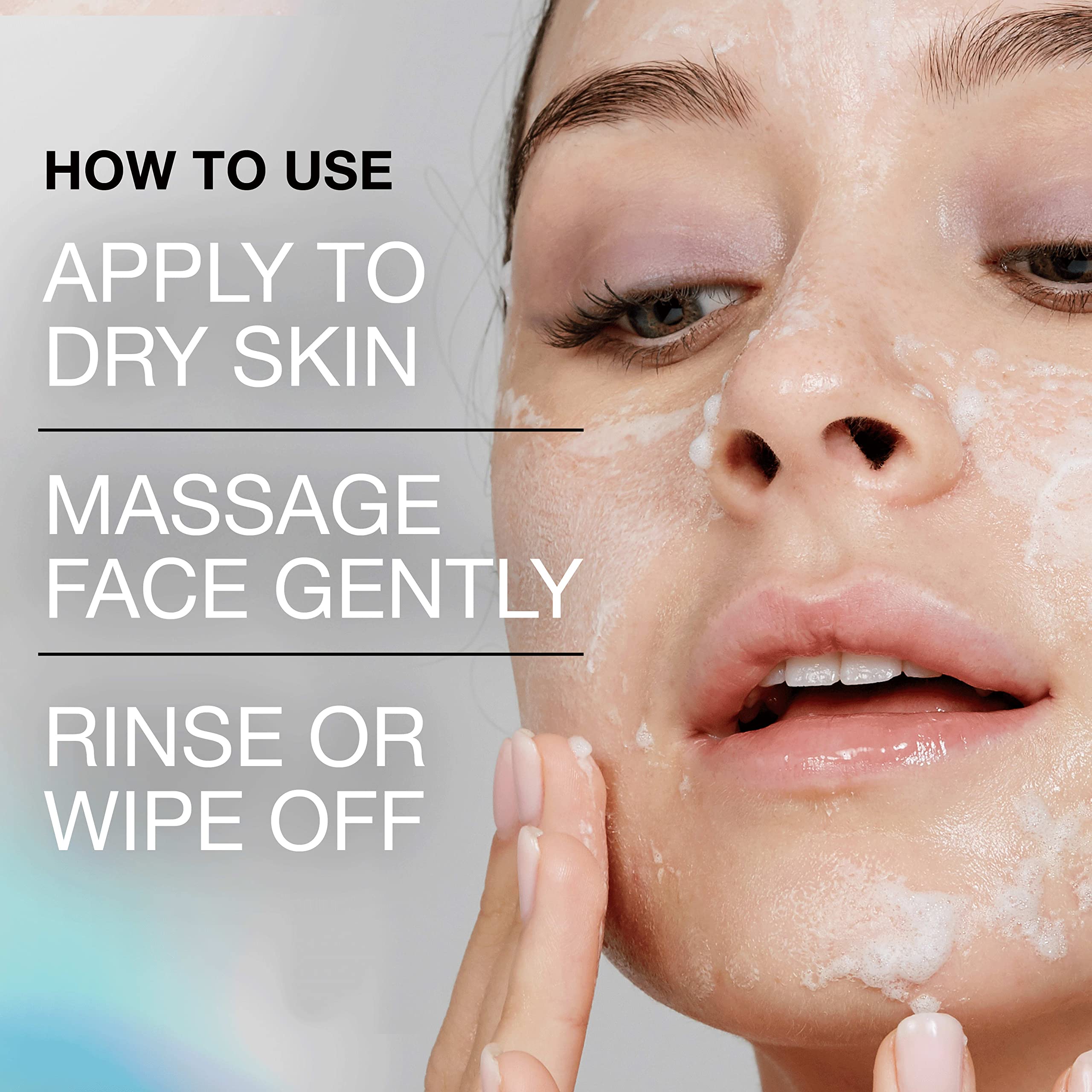 Neutrogena Makeup Melting Micellar Milk, complejo emoliente 7%, suaviza durante la limpieza.