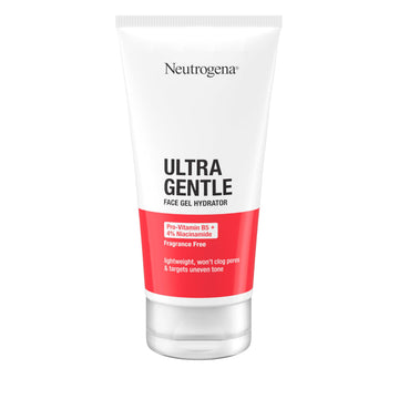Textura de gel ligero de Neutrogena para absorción rápida en el rostro