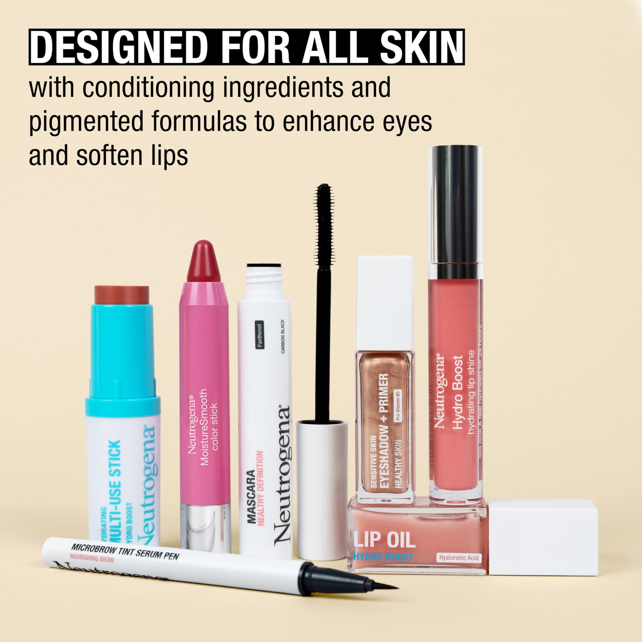 Neutrogena Healthy Definition Mascara worn on eyes provides natural definition