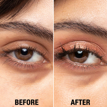 Neutrogena Healthy Definition Mascara on lashes shows lengthened definition