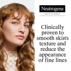 Neutrogena Healthy Skin Perfector swatches show sheer tint for even skin tone.