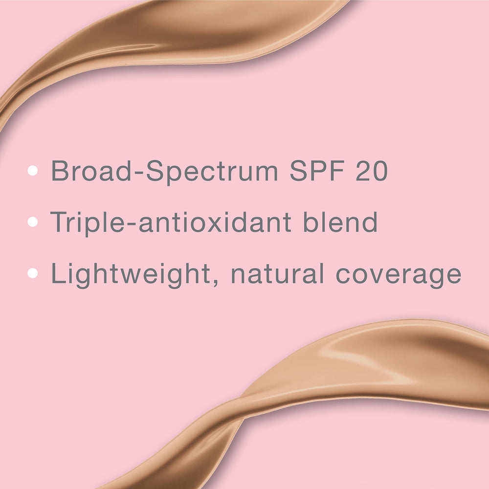 Swatch on cheek showing natural finish and blend capability.