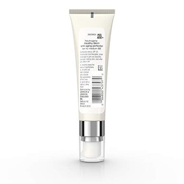 Tono bronceado medio para pieles diversas con cobertura translúcida de Neutrogena.