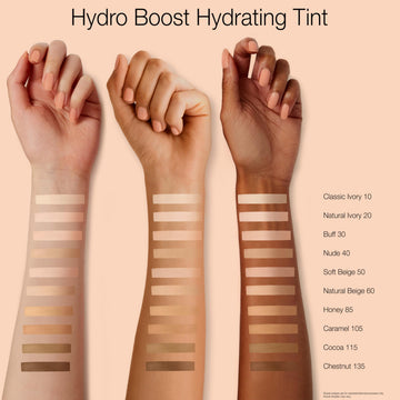 Producto con acido hialuronico, Hydro Boost, ingrediente clave para hidratación.