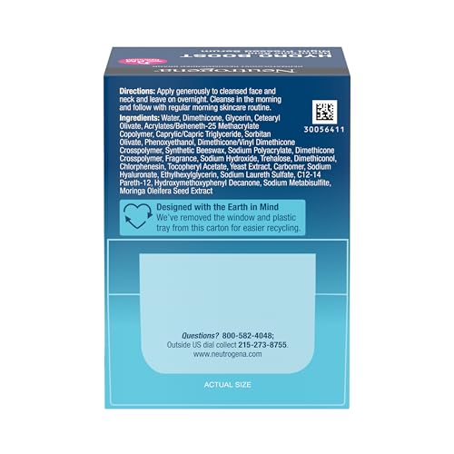 Mañana despierta con piel radiante gracias a Neutrogena Hydro Boost Night