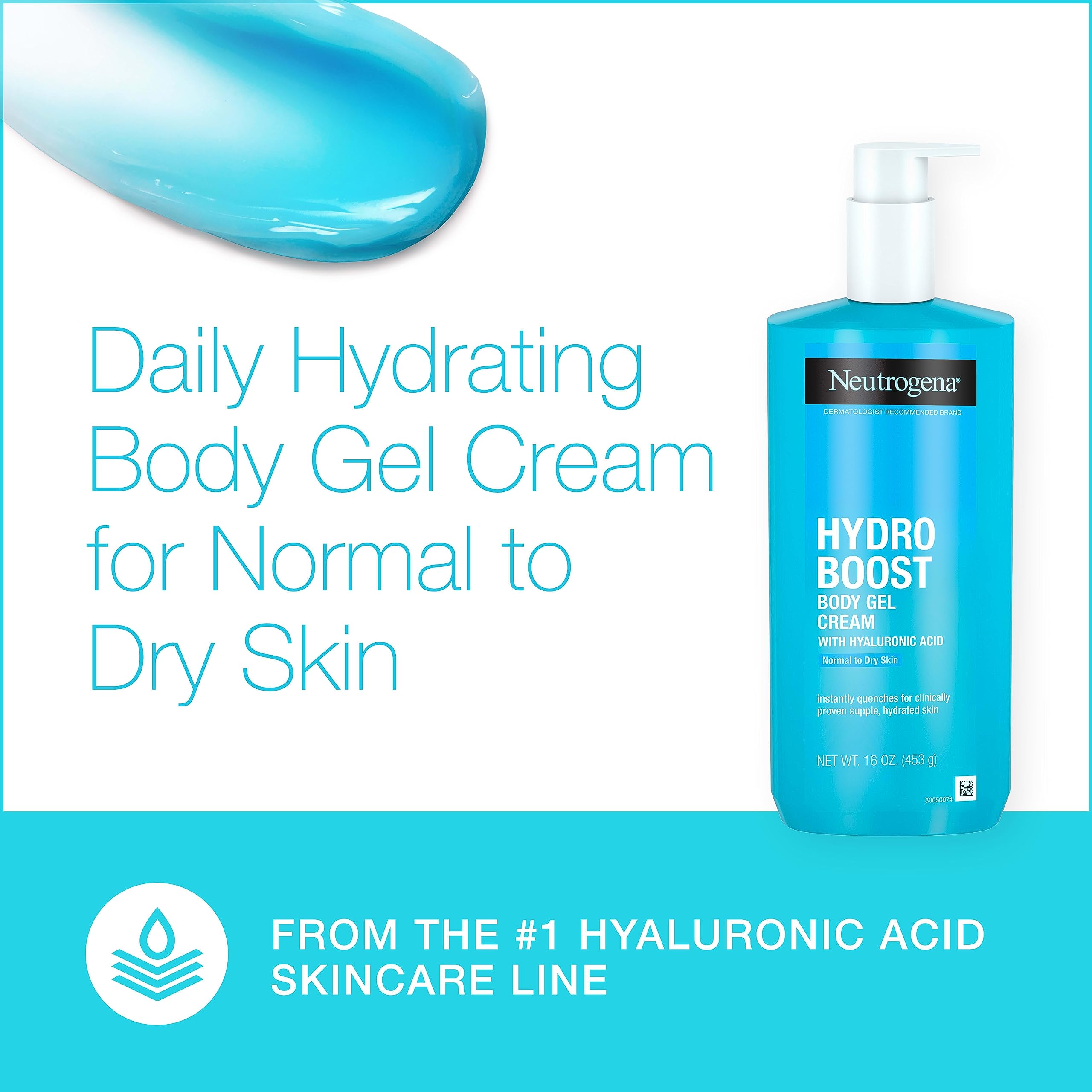 Product on skin delivers non-greasy hydration without heaviness