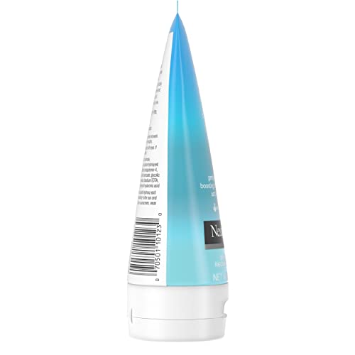 Neutrogena Hydro Boost Exfoliating Face Wash fórmula ligera gel.