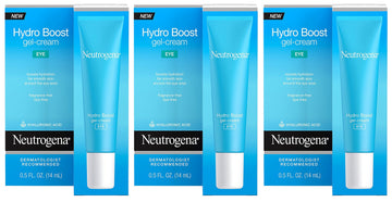 Neutrogena Hydro Boost Gel-Crema para ojos, vista frontal, hidrata y suaviza la zona ocular