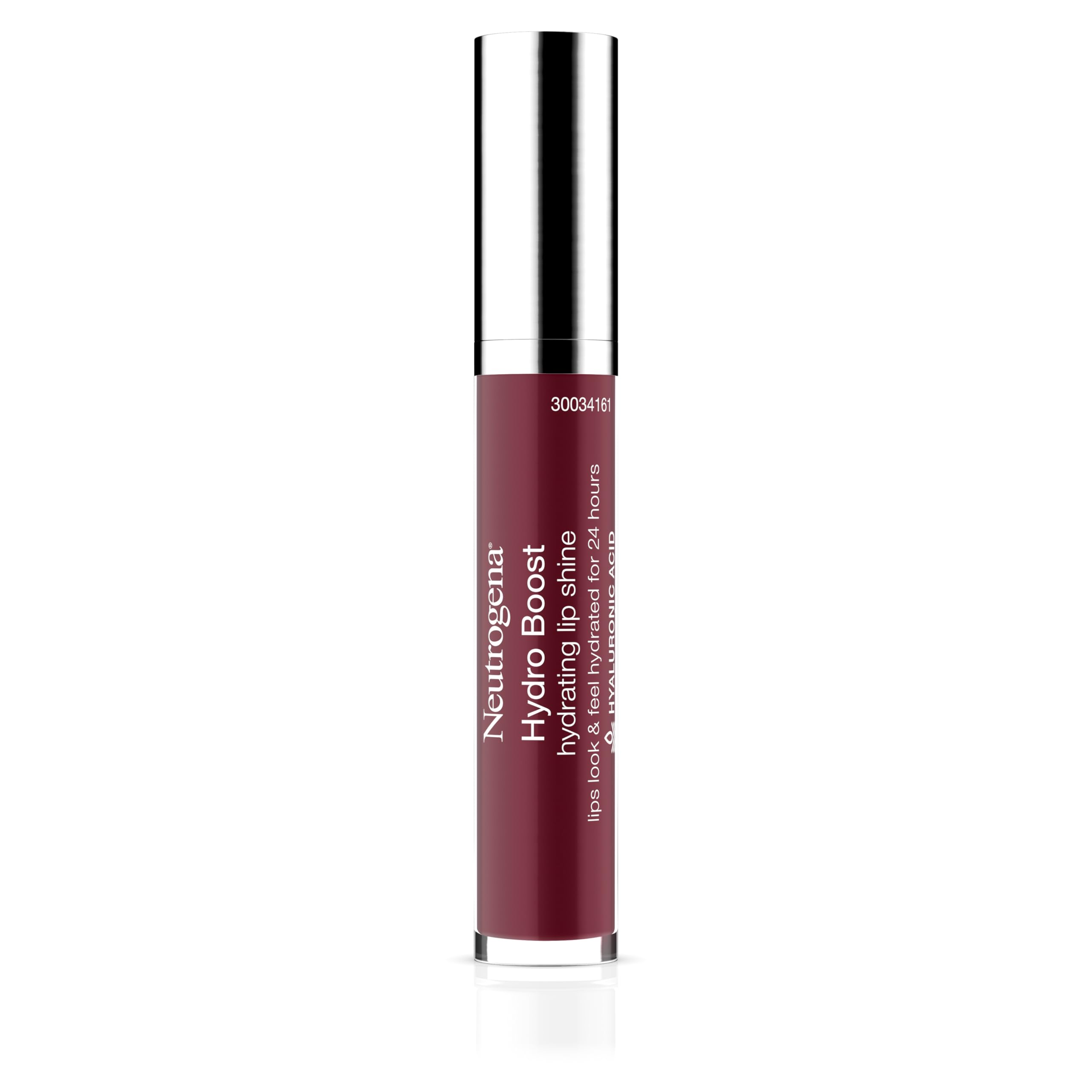 Neutrogena Hydro Boost Labios Soft Mulberry, enfoque tubo, hidratación suave durante el día.