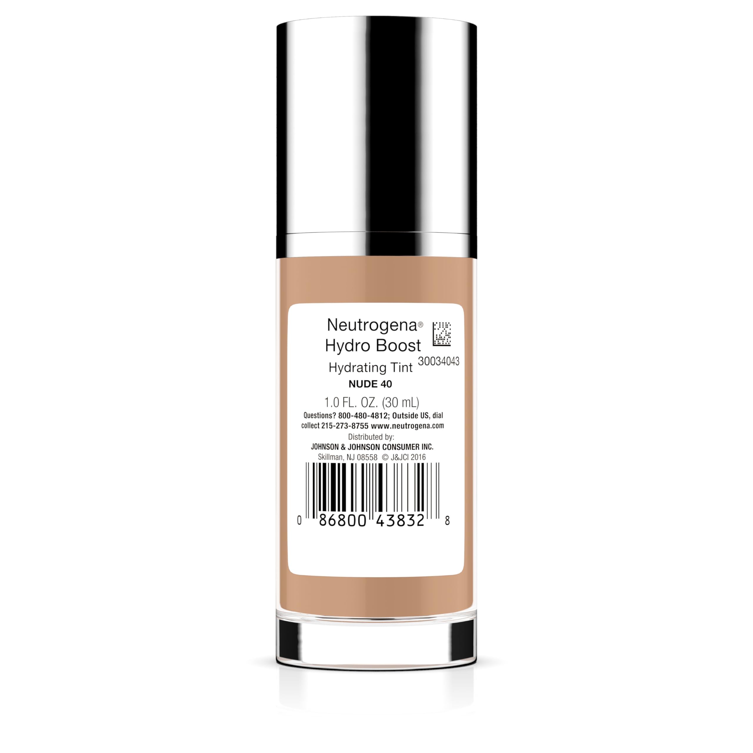 Neutrogena Hydro Boost Tinte, ideal para tu ritual diario de cuidado y maquillaje.