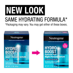 Textura del Neutrogena Hydro Boost Night se funde en la piel con hidratación continua
