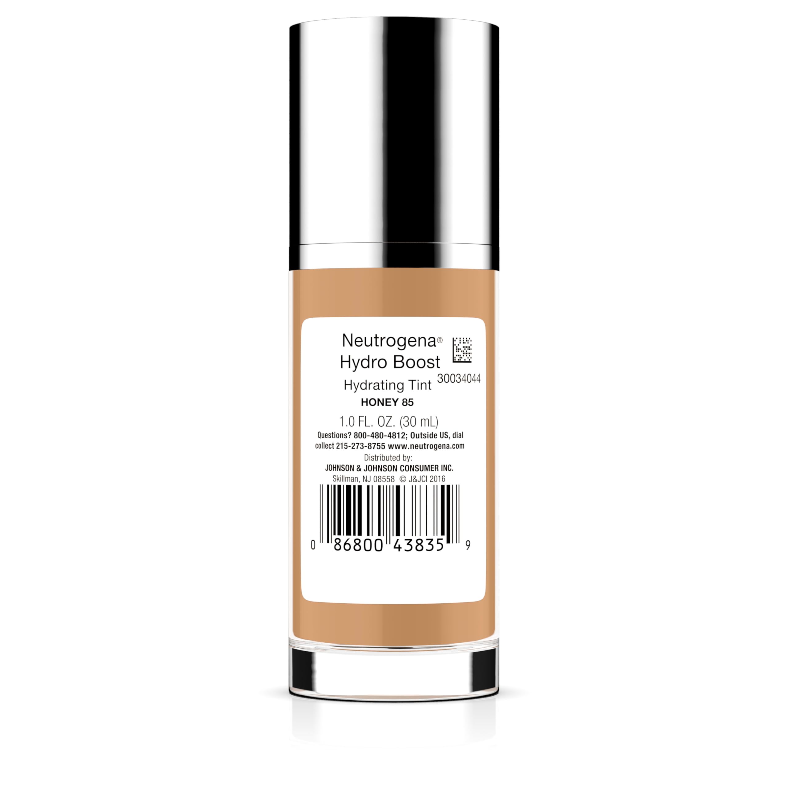 Neutrogena Hydro Boost Tinte Hidratante, cobertura sutil para unificar tono.