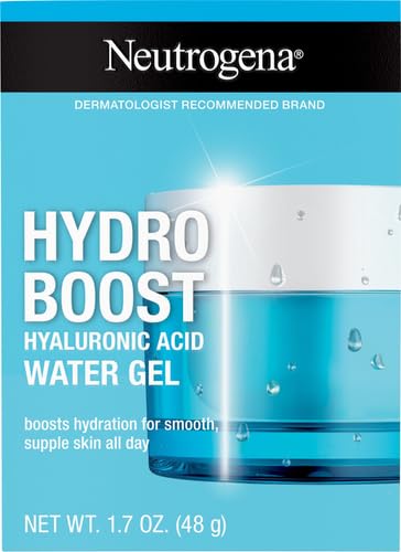 Neutrogena Hydro Boost Water Gel se aplica en rostro y cuello para hidratación diaria.