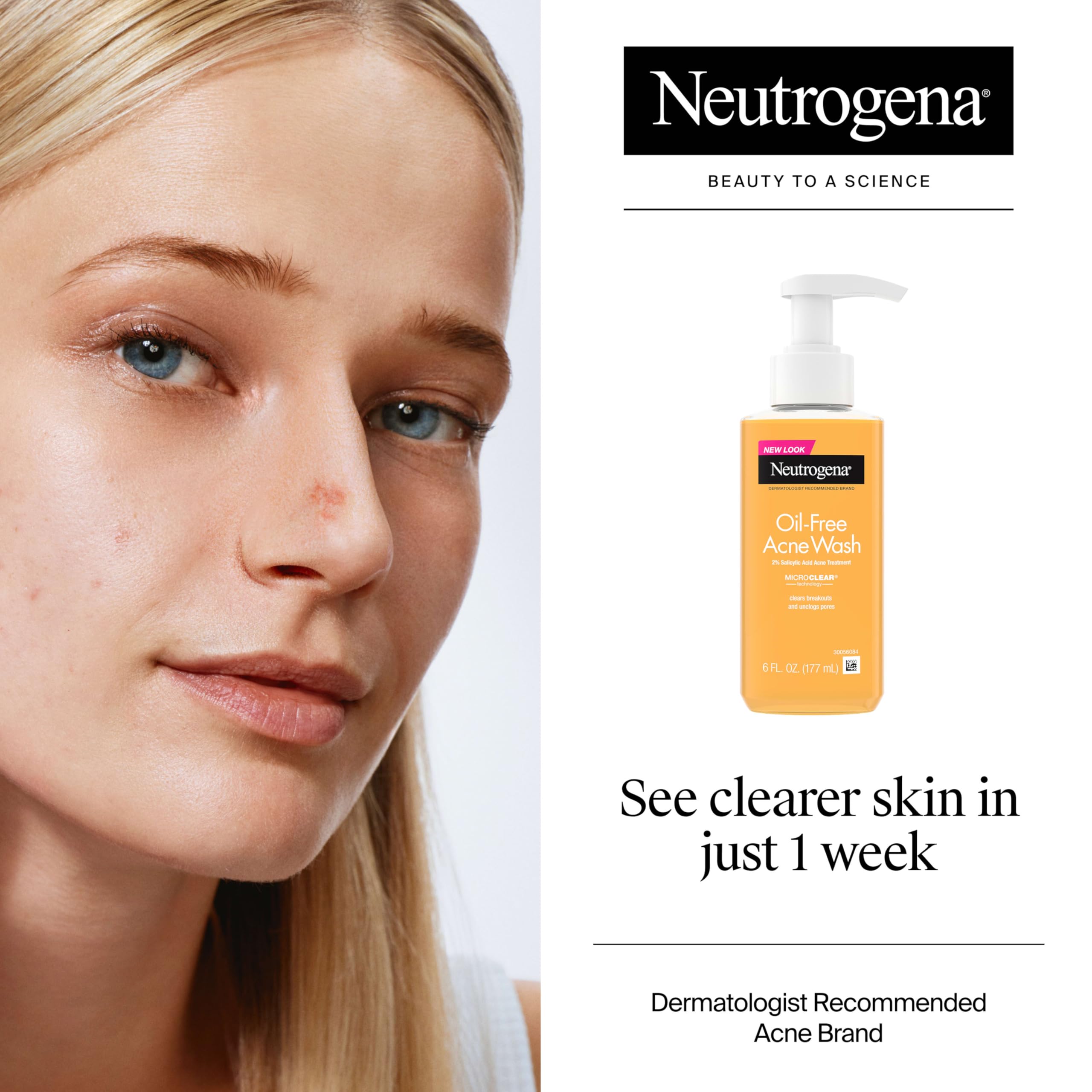 Neutrogena limpiador sin aceite ayuda a limpiar sin resecar.