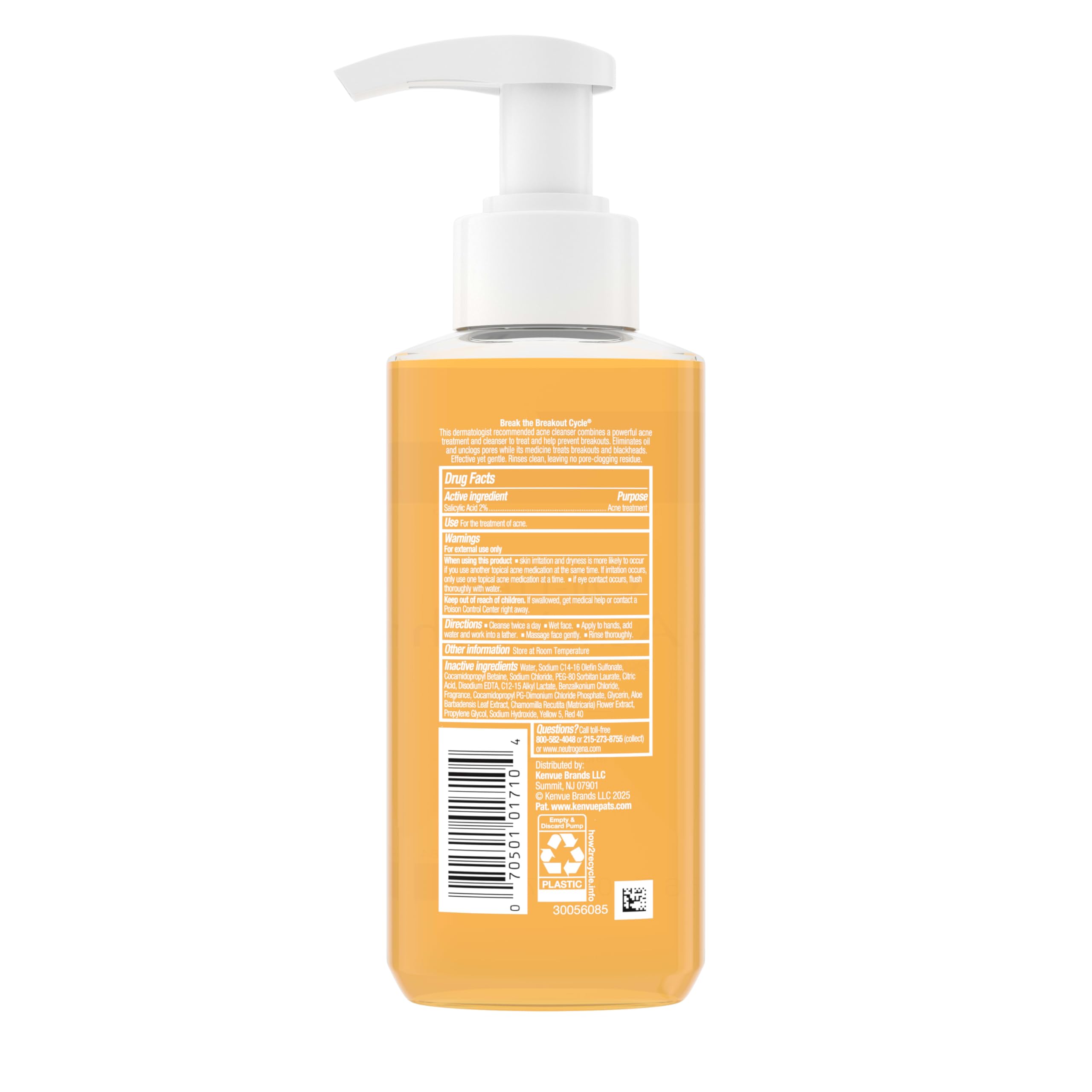 Uso diario con Neutrogena para piel propensa al acné.