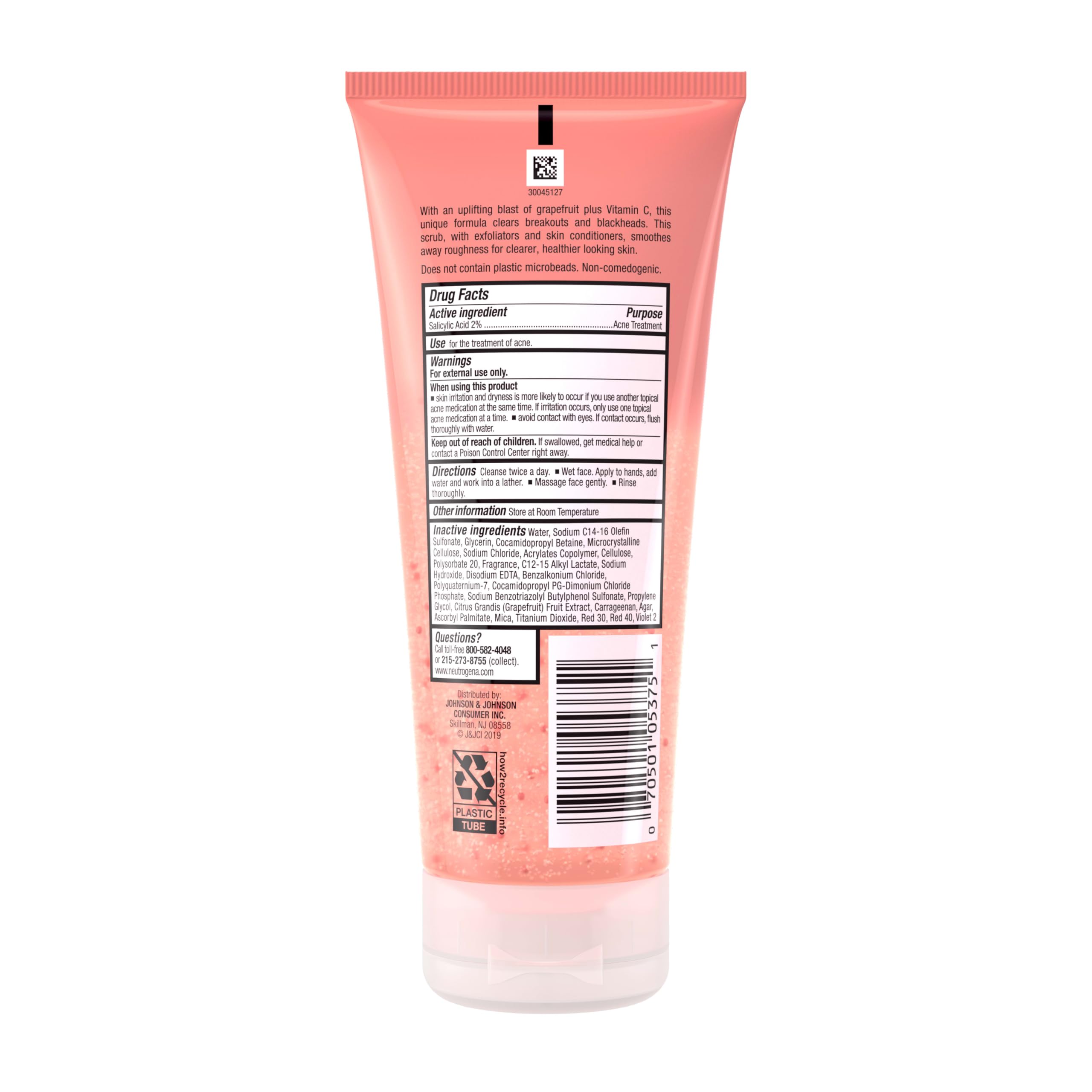 Nettoyage en profondeur Neutrogena, élimination des impuretés et brillances