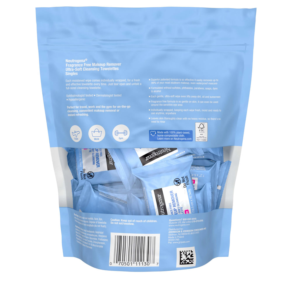 Neutrogena practicidad en bolso o maletín, perfectas para retoques