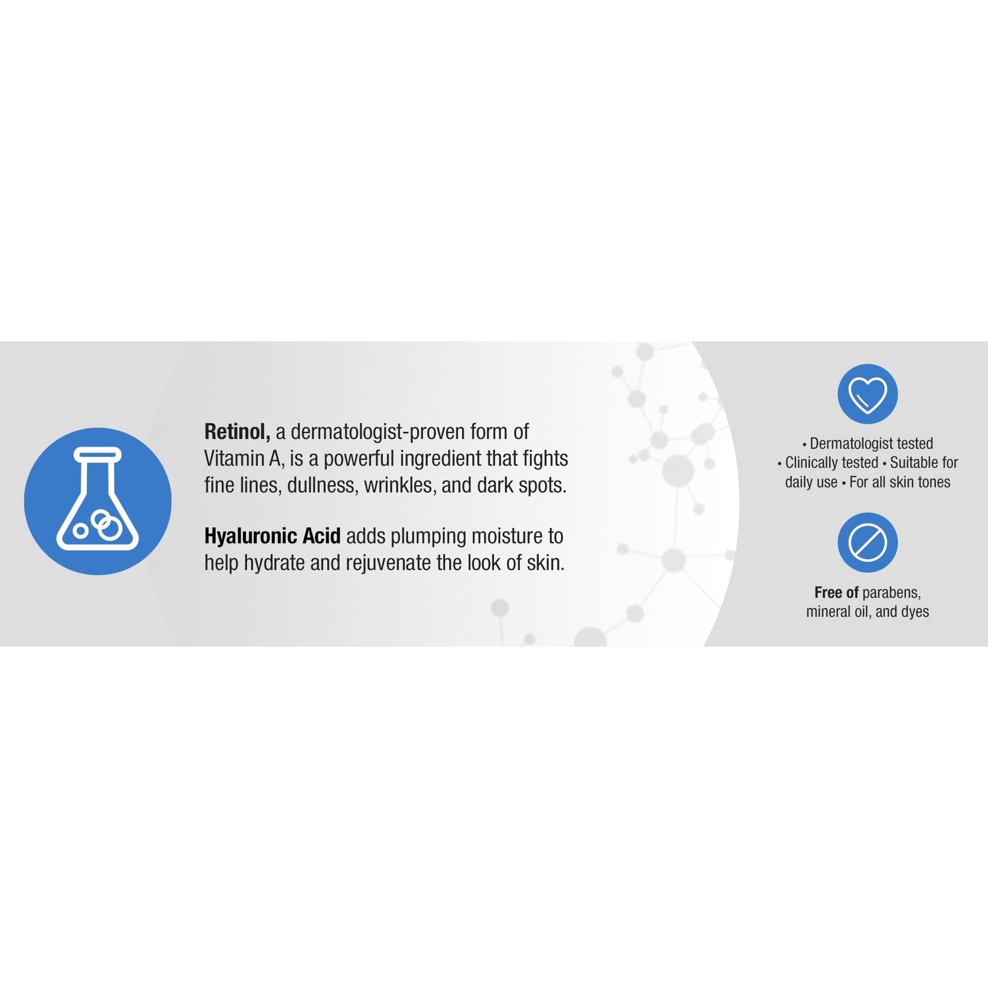 Neutrogena Rapid Wrinkle Repair uso diario para piel de todas las tonalidades.
