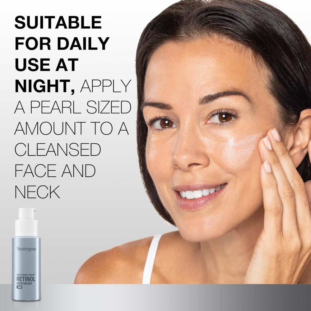 Neutrogena Rapid Wrinkle Repair – peau-nourrie, effet plumping grâce à l'acide hyaluronique.