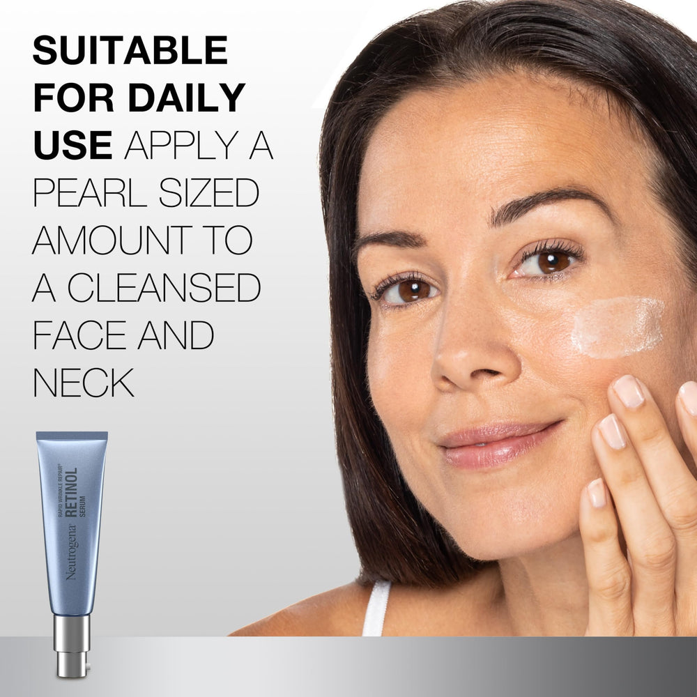 Neutrogena Rapid Wrinkle Repair: envase compacto y fácil de usar.