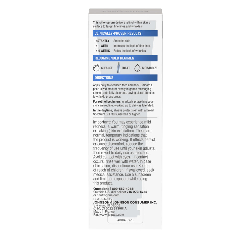 Neutrogena Rapid Wrinkle Repair: ayuda a tono uniforme y textura más suave.