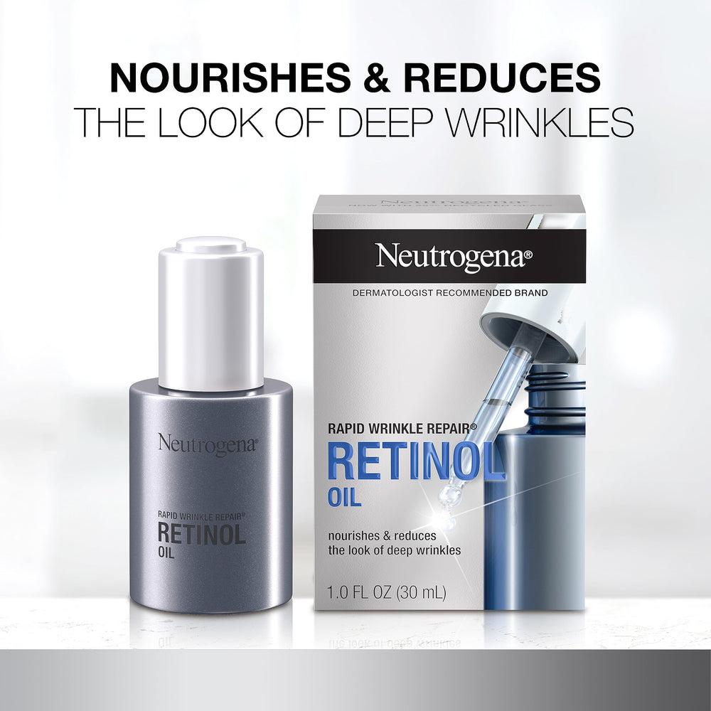 Textura ligera de Neutrogena Rapid Wrinkle Repair, se absorbe rápidamente para piel suave